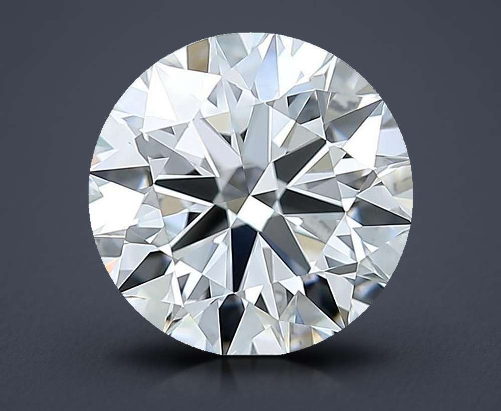 1.71 Carat Round Natural Diamond