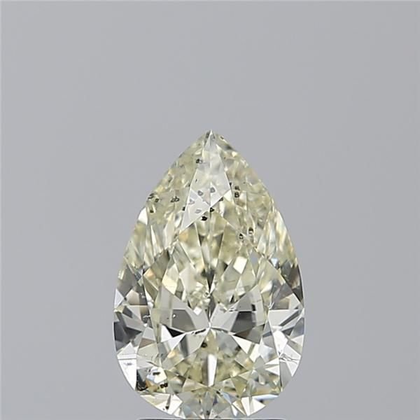 2.02ct K SI2 Rare Carat Ideal Cut Pear Diamond