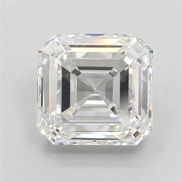 5.00ct G VS1 Rare Carat Ideal Cut Asscher Lab Grown Diamond