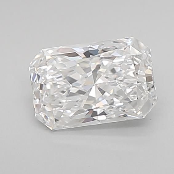 0.74ct D VVS2 Rare Carat Ideal Cut Radiant Lab Grown Diamond