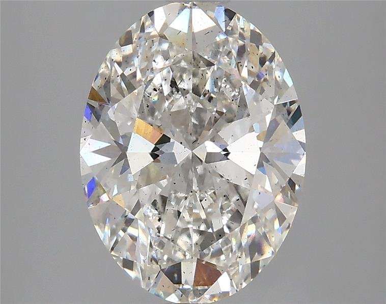 3.16ct F SI2 Rare Carat Ideal Cut Oval Lab Grown Diamond