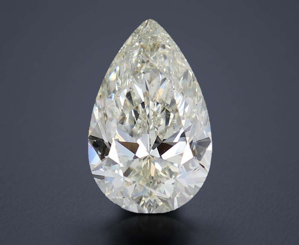 4.50 Carat Pear Natural Diamond