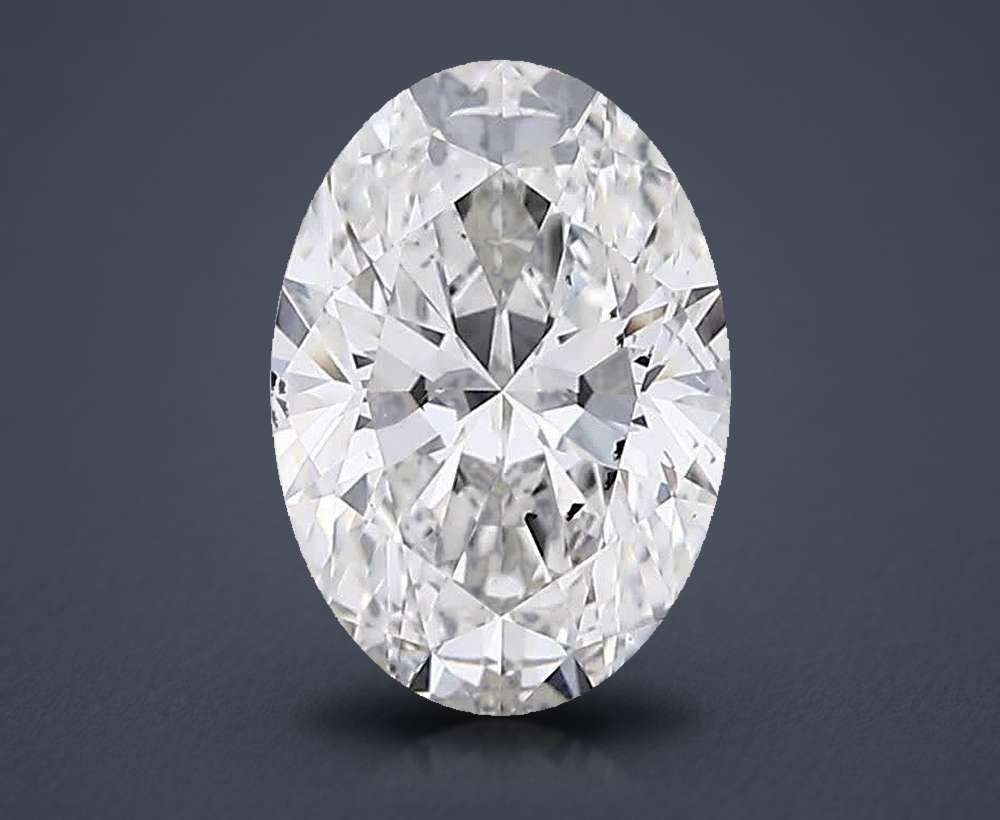 0.40 Carat Oval Lab Diamond