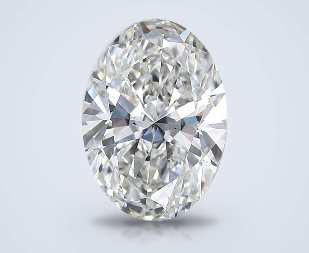4.52 Carat Oval Lab Diamond