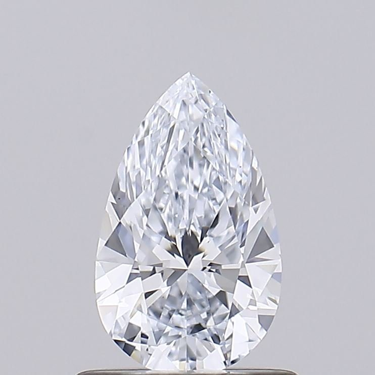 0.73ct H VS1 Rare Carat Ideal Cut Pear Lab Grown Diamond