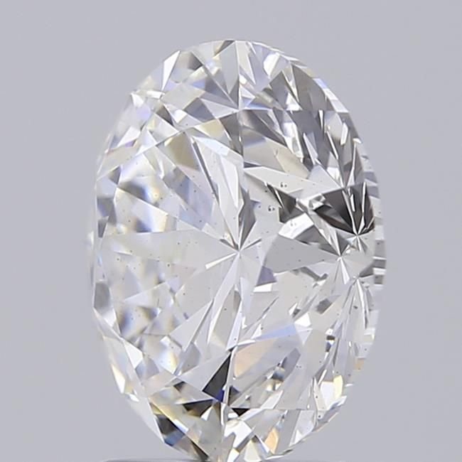 2.72ct E SI1 Rare Carat Ideal Cut Round Lab Grown Diamond