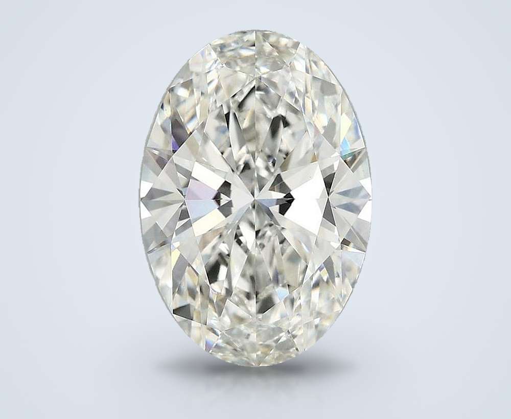 4.56 Carat Oval Lab Diamond