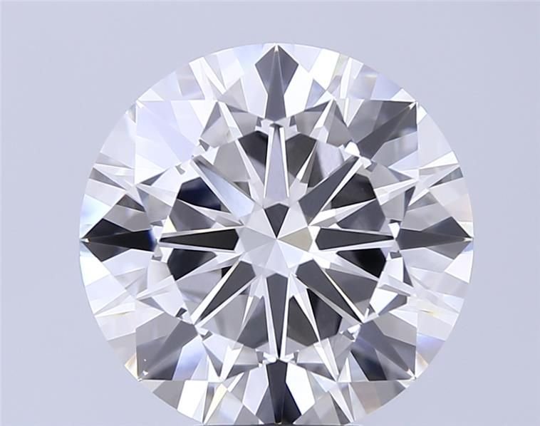 8.51ct F VVS2 Excellent Cut Round Lab Grown Diamond