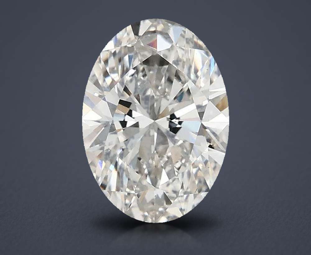 1.54 Carat Oval Lab Diamond