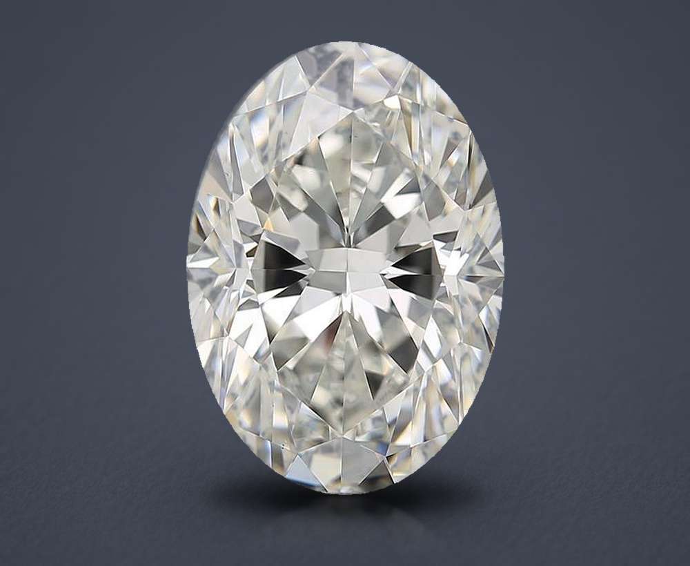 3.70 Carat Oval Natural Diamond