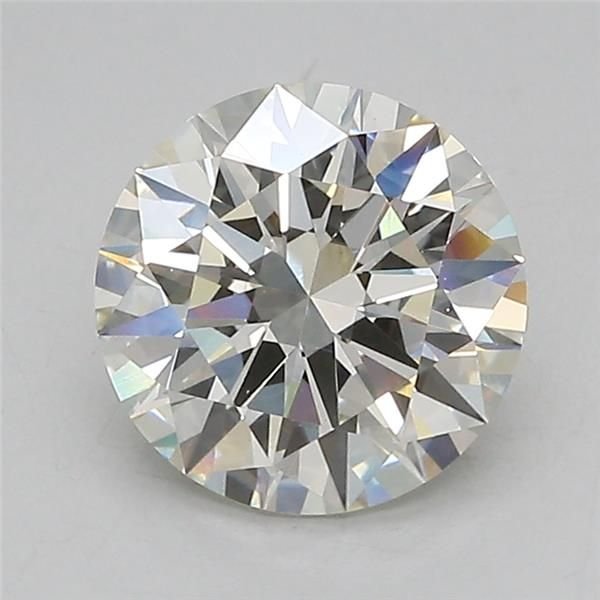 2.07ct I VVS2 Rare Carat Ideal Cut Round Lab Grown Diamond