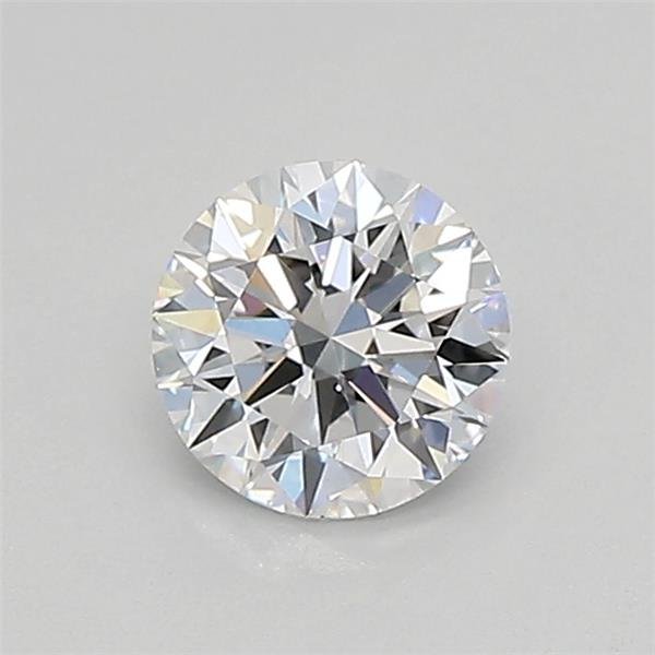 0.49ct D VVS2 Rare Carat Ideal Cut Round Lab Grown Diamond