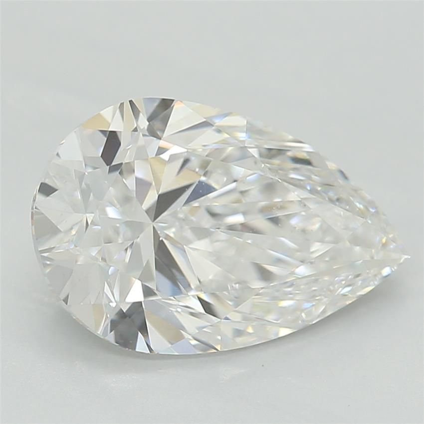 1.56ct D VS1 Rare Carat Ideal Cut Pear Lab Grown Diamond