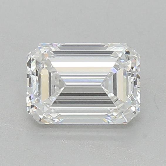 1.26ct D VVS2 Rare Carat Ideal Cut Emerald Lab Grown Diamond