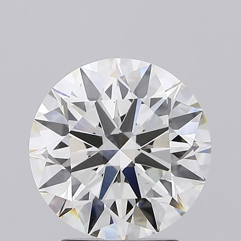 2.52ct J VS1 Rare Carat Ideal Cut Round Lab Grown Diamond