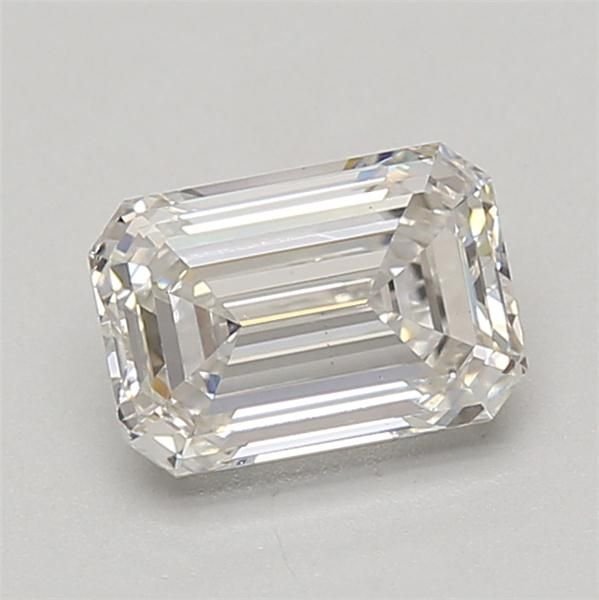 1.43ct F VS1 Rare Carat Ideal Cut Emerald Lab Grown Diamond