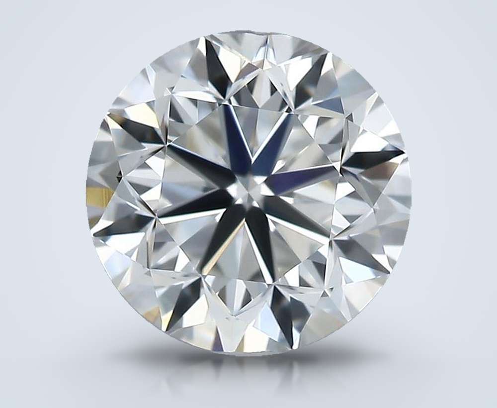 0.70 Carat Round Natural Diamond
