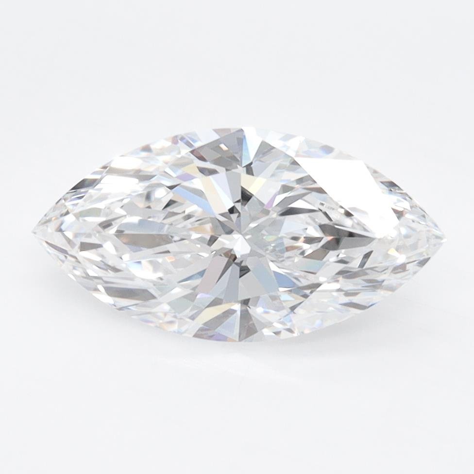 1.58ct D VVS2 Rare Carat Ideal Cut Marquise Lab Grown Diamond