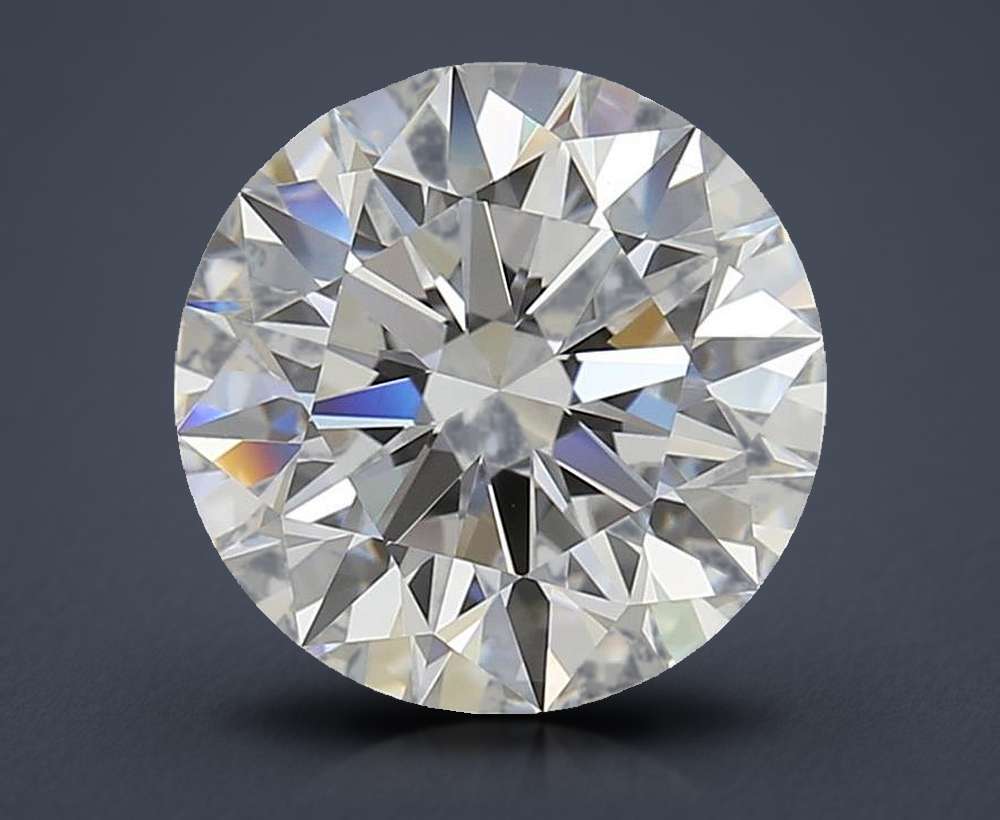 3.78 Carat Round Lab Diamond