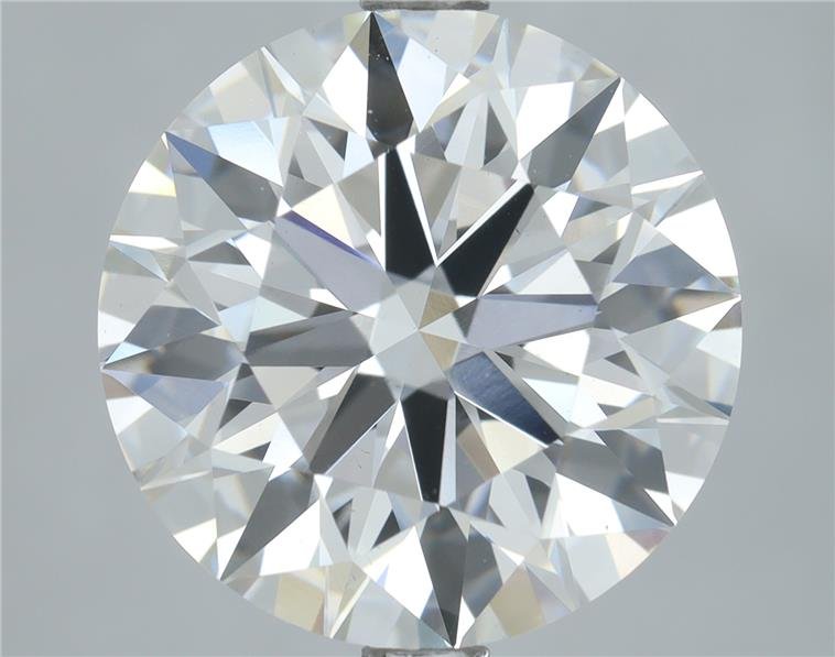 4.55ct D VS1 Rare Carat Ideal Cut Round Lab Grown Diamond