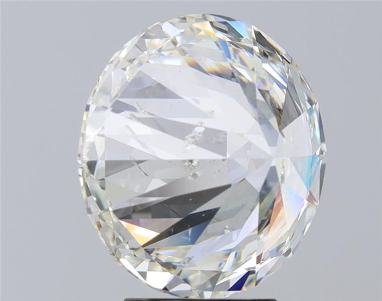 5.27ct I SI2 Rare Carat Ideal Cut Round Diamond