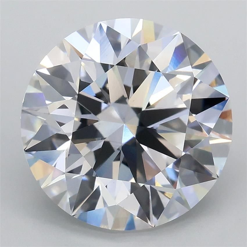 4.09ct E VS1 Rare Carat Ideal Cut Round Lab Grown Diamond