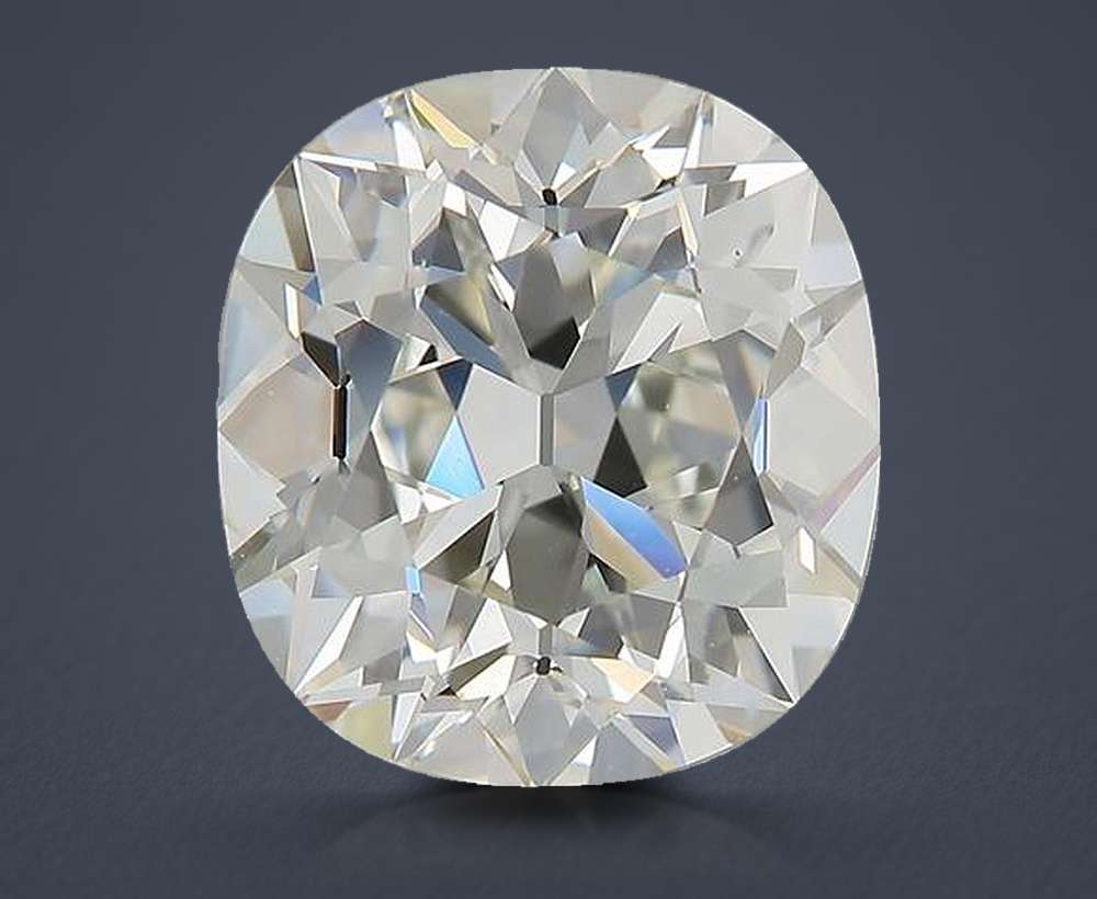 5.47 Carat Cushion Natural Diamond