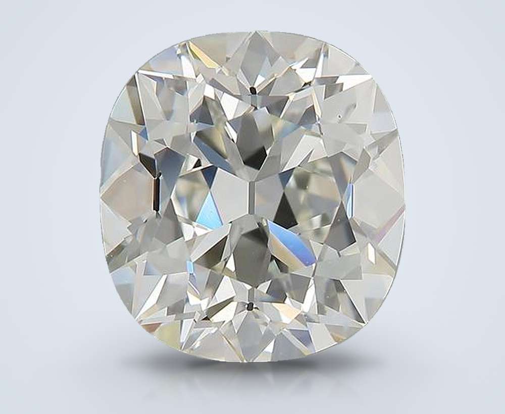 5.47 Carat Cushion Natural Diamond