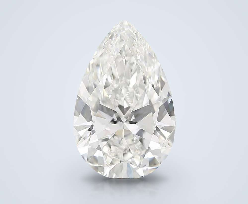 8.61 Carat Pear Lab Diamond