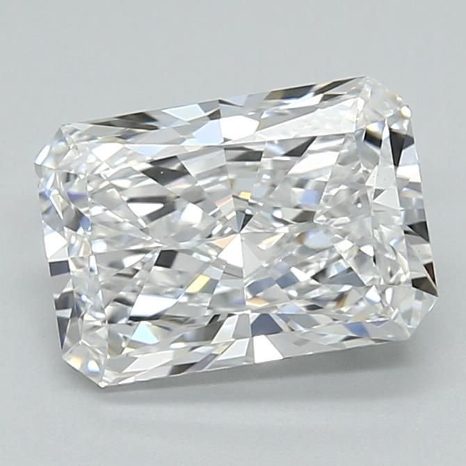 2.09ct D VVS2 Rare Carat Ideal Cut Radiant Lab Grown Diamond