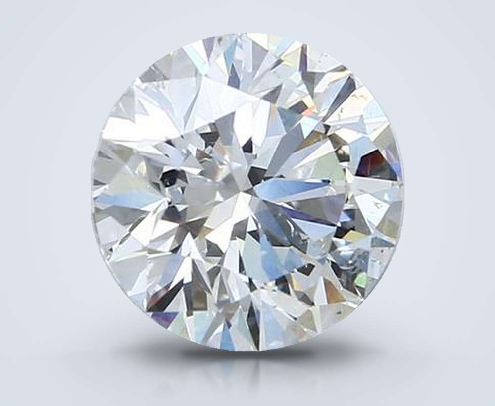3.04 Carat Round Natural Diamond