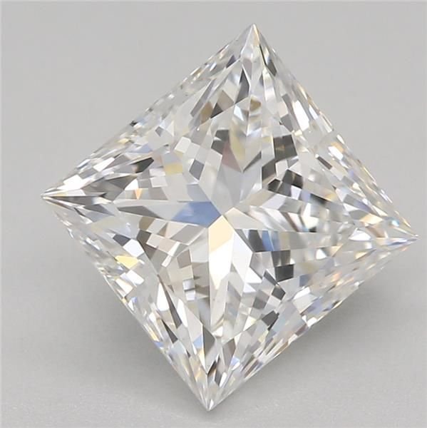 1.79ct E VS1 Rare Carat Ideal Cut Princess Lab Grown Diamond