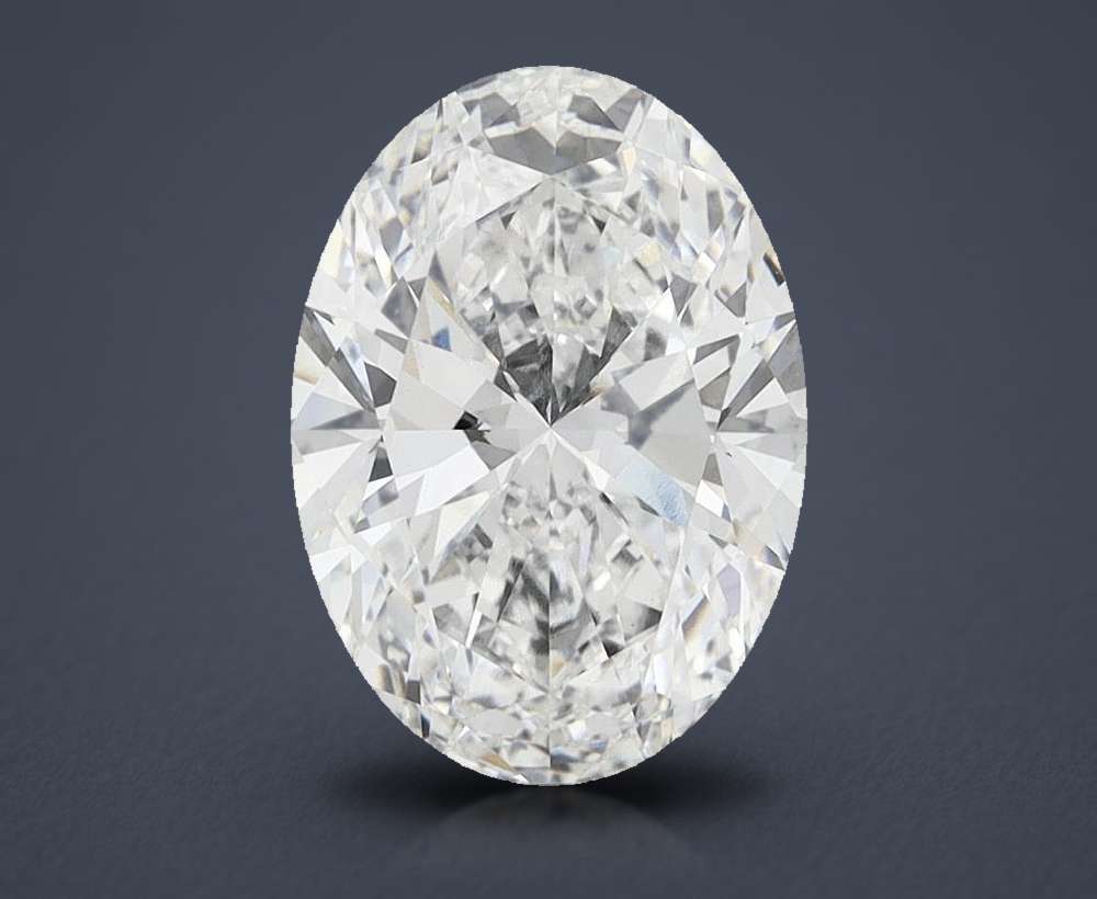 7.75 Carat Oval Lab Diamond