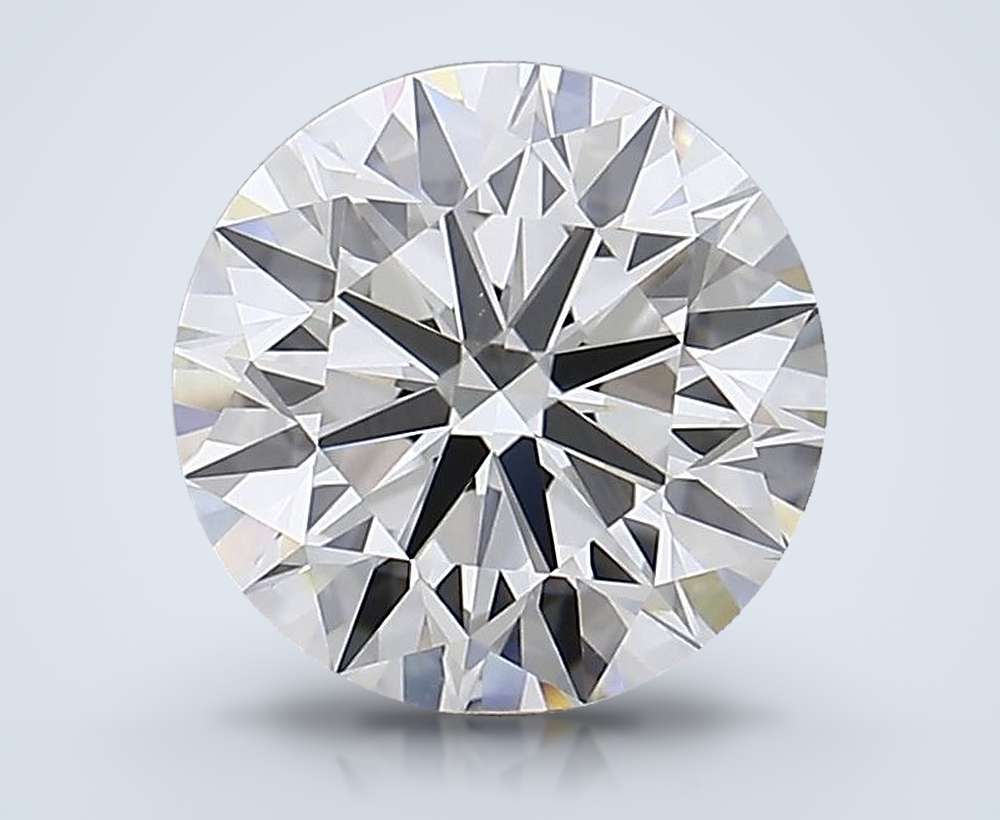 3.08 Carat Round Lab Diamond