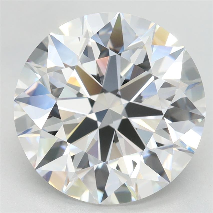 4.31ct E VVS2 Rare Carat Ideal Cut Round Lab Grown Diamond