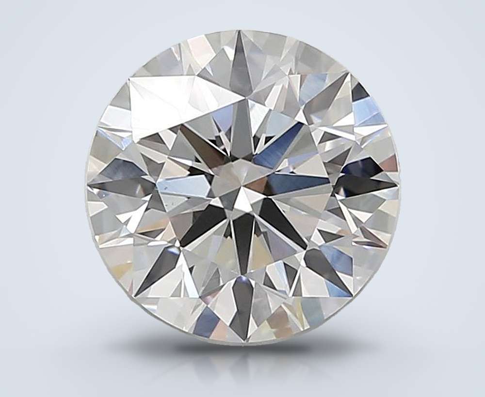 4.01 Carat Round Lab Diamond