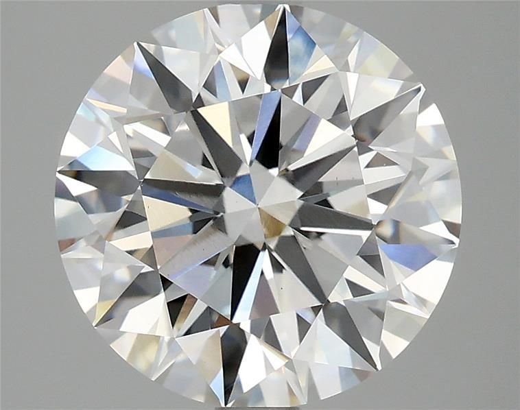 3.93 Carat Round Lab Diamond