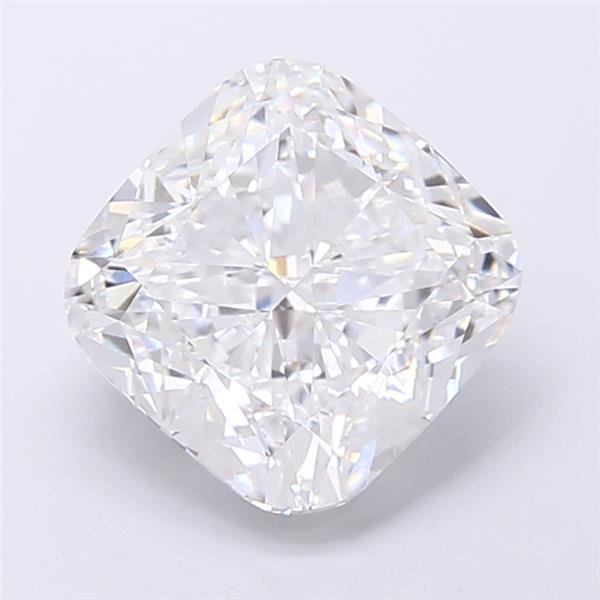 4.05ct D VVS2 Rare Carat Ideal Cut Cushion Lab Grown Diamond