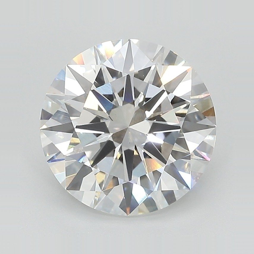 3.39ct E VVS2 Rare Carat Ideal Cut Round Lab Grown Diamond