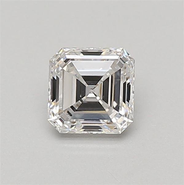 0.71ct D VS2 Very Good Cut Asscher Lab Grown Diamond