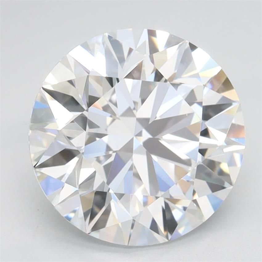 2.59ct D IF Rare Carat Ideal Cut Round Lab Grown Diamond