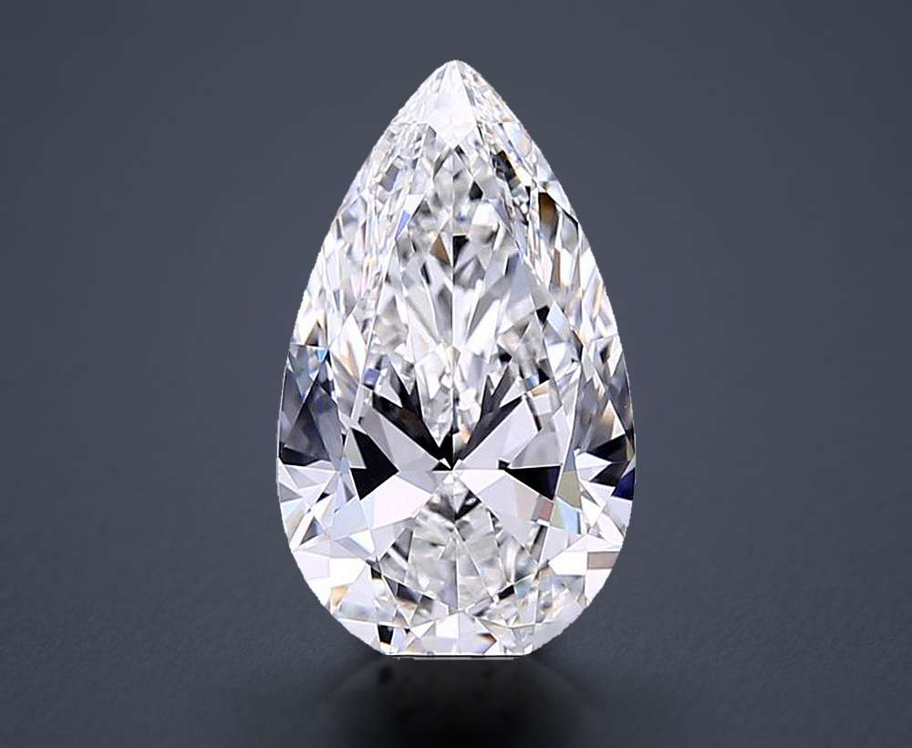 3.23 Carat Pear Lab Diamond