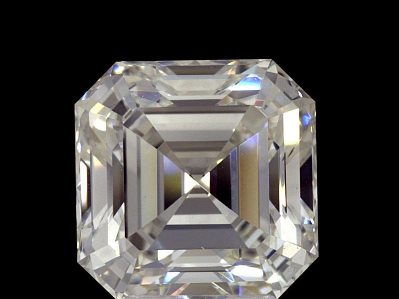 5.21ct G VS1 Rare Carat Ideal Cut Asscher Diamond