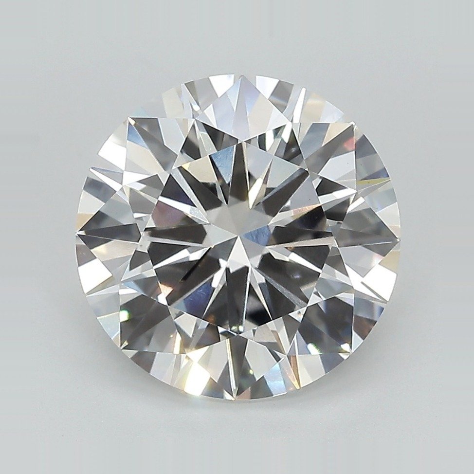 4.71ct E VS1 Excellent Cut Round Lab Grown Diamond