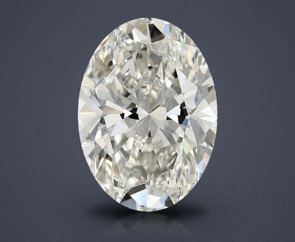 3.89 Carat Oval Lab Diamond