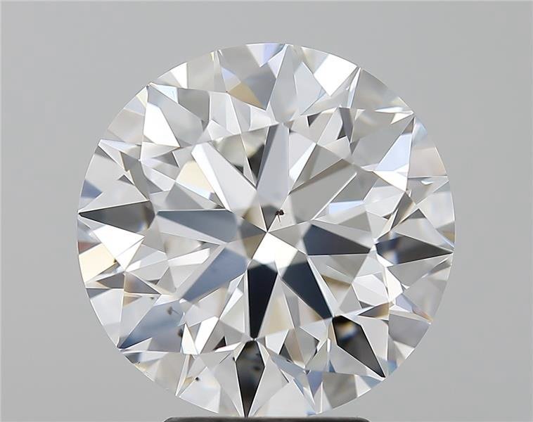 4.52ct E VS2 Rare Carat Ideal Cut Round Diamond