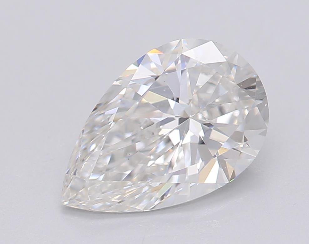 0.81ct F VS1 Rare Carat Ideal Cut Pear Lab Grown Diamond