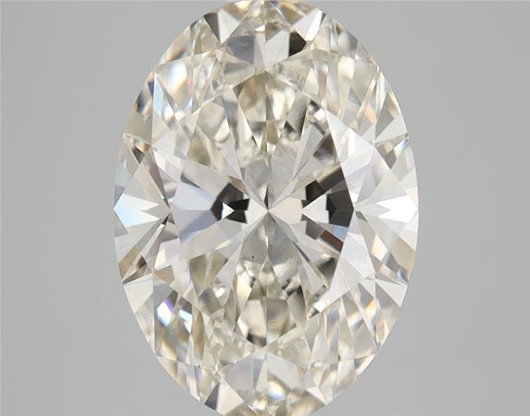 2.58ct I VS1 Rare Carat Ideal Cut Oval Lab Grown Diamond