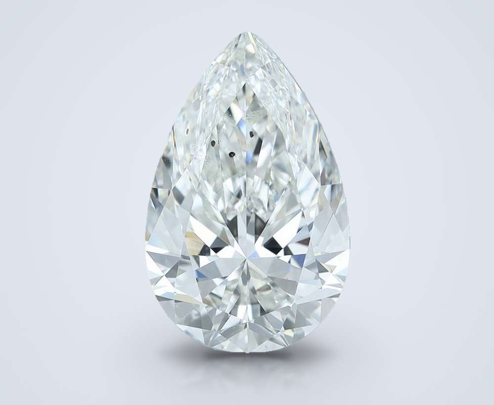 5.02 Carat Pear Natural Diamond