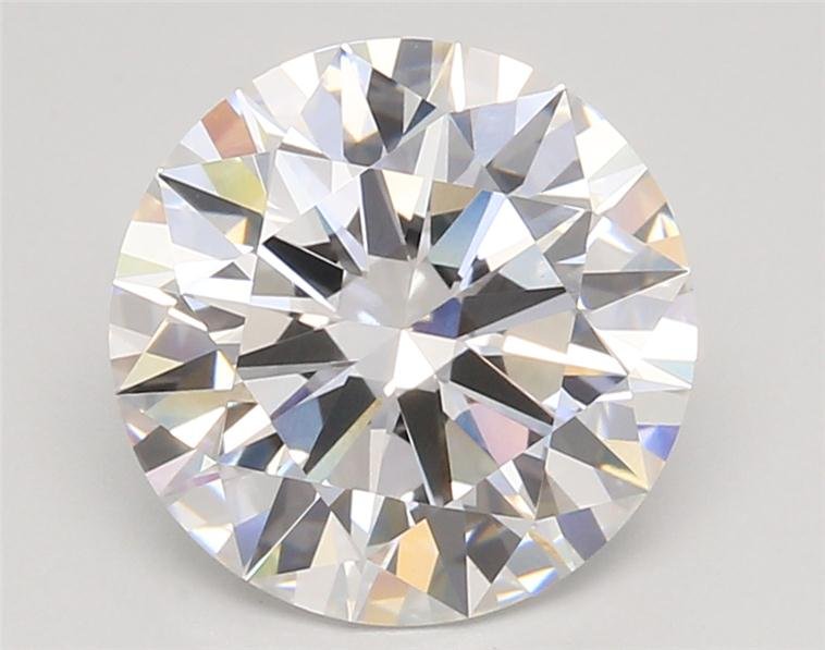 3.59ct E VVS2 Rare Carat Ideal Cut Round Lab Grown Diamond